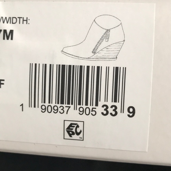 1. State Kaleb Wedge Bootie leopard Sz 7M - Picture 14 of 16